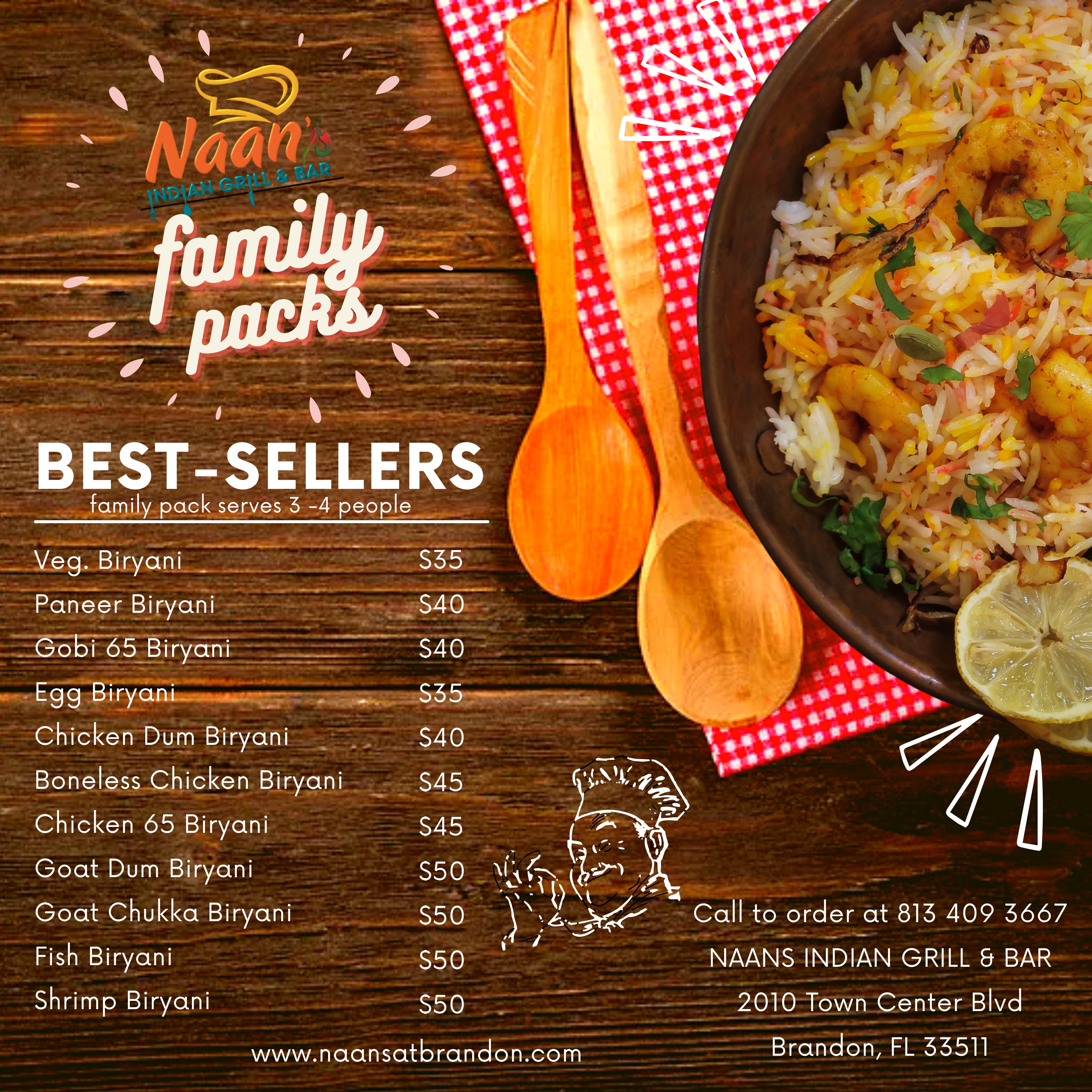 Biryani Party Packs